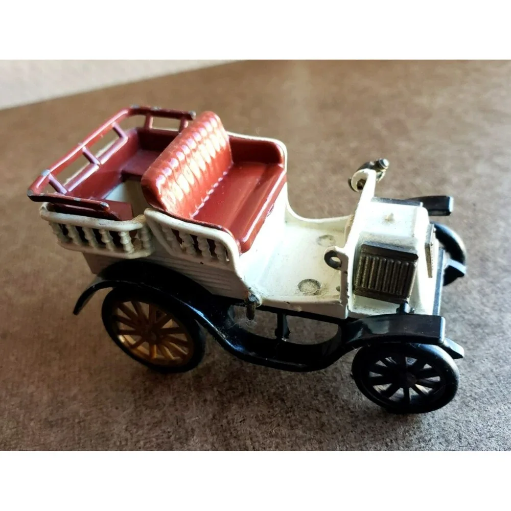 Vintage R.A.M.I By J.M.K. 1900 RENAULT TONNEAU White Freres MADE IN FRANCE 1:43